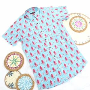 MEN PRINTED COTTON SHIRT