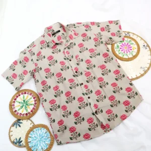 MEN PRINTED COTTON SHIRT